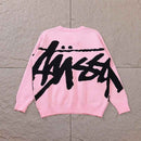 Stussy Stock Sweater Pink