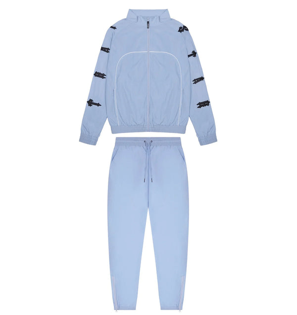 Conjunto Trapstar Irongate 2.0 Shellsuit Azul