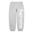 Calça Supreme Satin Appliqué Cinza