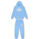 Conjunto Moletom Corteiz 5 Starz Alcatraz Azul