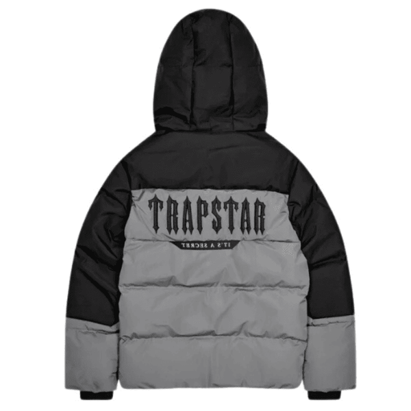 Jaqueta Trapstar Decoded Puffer Black/Grey