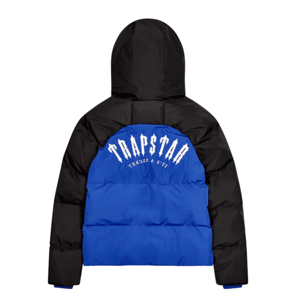 Jaqueta Trapstar Irongate Arch Puffer Black/Blue