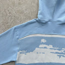 Jaqueta Corteiz Hybrid Knit Alcatraz Azul