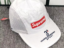Boné Supreme Mesh Side Panel Camp Branco