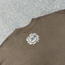 Camiseta Broken Planet Space Trails Mocha Brown