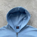 Jaqueta Corteiz Hybrid Knit Alcatraz Azul