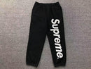 Calça Supreme Satin Appliqué Preta