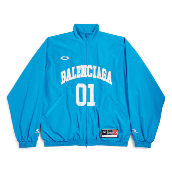 Jaqueta Balenciaga Jersey Azul