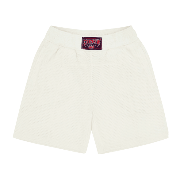 Short Corteiz HMP Mesh Panel White