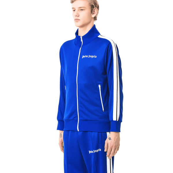 Conjunto Palm Angels Logo Tracksuit Royal Blue