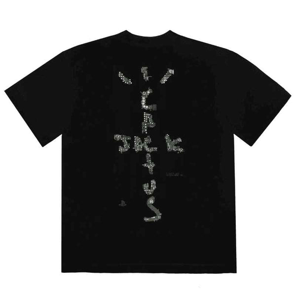 Camiseta Cactus Jack Travis Scott x Playstation Black