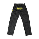 Calça Corteiz Cargo Preta e Amarelo