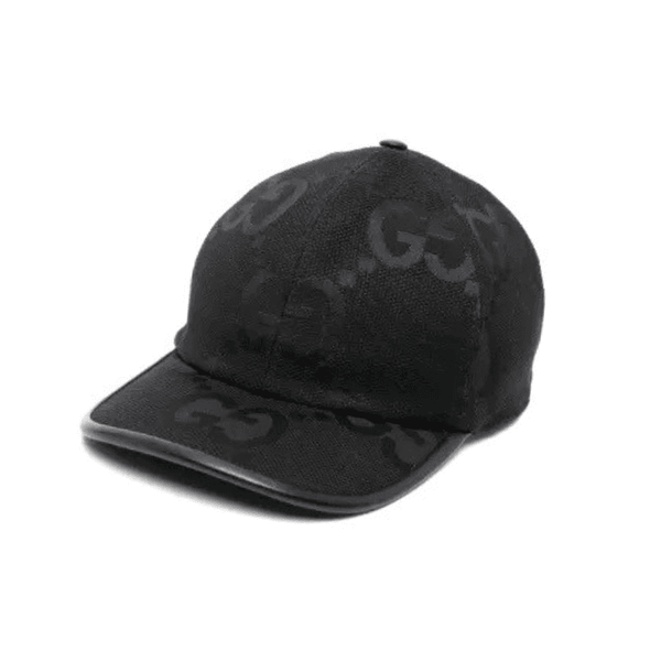 Boné Gucci Jumbo GG Preto