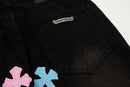 Bermuda Chrome Hearts Colours Cross Jeans