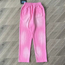 Calça Hellstar Flame Sweatpants Pink/Silver