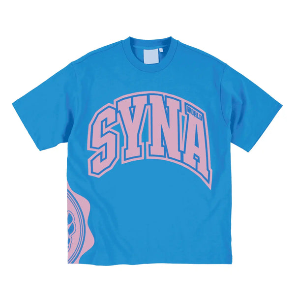 Camiseta Syna World College Azul Claro
