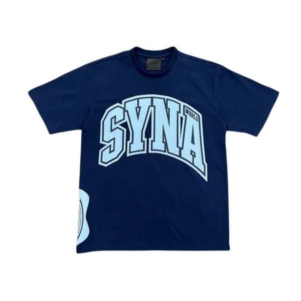 Camiseta Syna World College Azul Marinho