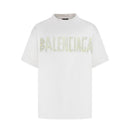 Camiseta Balenciaga Tape Type Branco