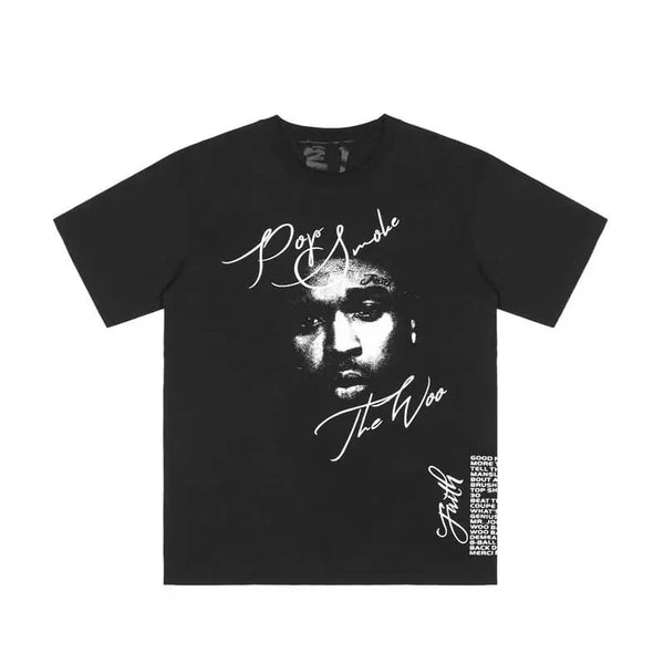 Camiseta Vlone x Pop Smoke "Faith"