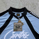 Camiseta Corteiz Alcatraz Football Azul