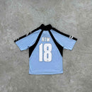 Camiseta Corteiz Alcatraz Football Azul