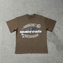 Camiseta Broken Planet Space Trails Mocha Brown