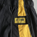 Shorts Corteiz Preto Amarelo