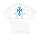 Camiseta Chrome Hearts Triple Cross Logo Branca