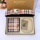Combo Carteira + Cinto Burberry