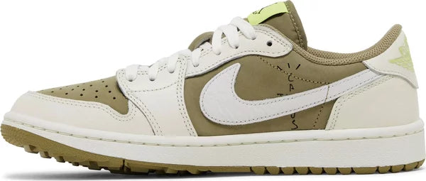 Travis Scott x Air Jordan 1 Low Golf 'Neutral Olive'