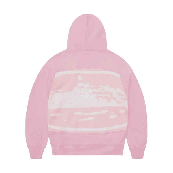 Jaqueta Corteiz Hybrid Knit Alcatraz Rosa