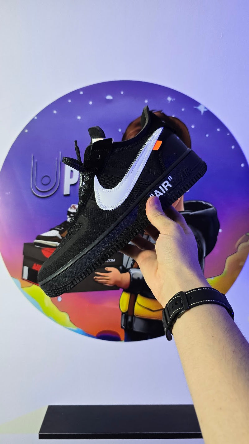 Off-White x Nike Air Force 1 "MCA Black" (PRONTA ENTREGA)