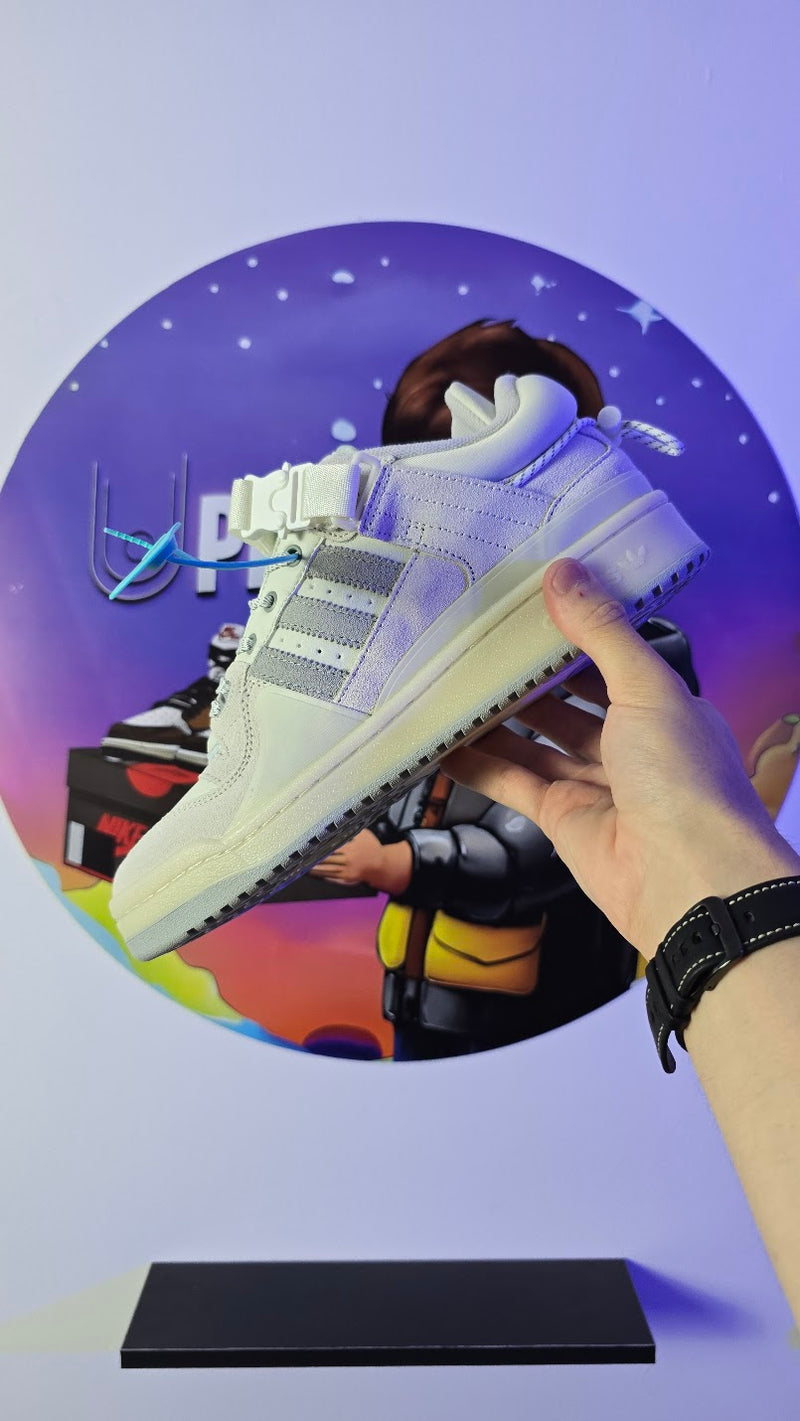 Adidas Forum x Bad Bunny 84 Blucke Low ''White'' (PRONTA ENTREGA)