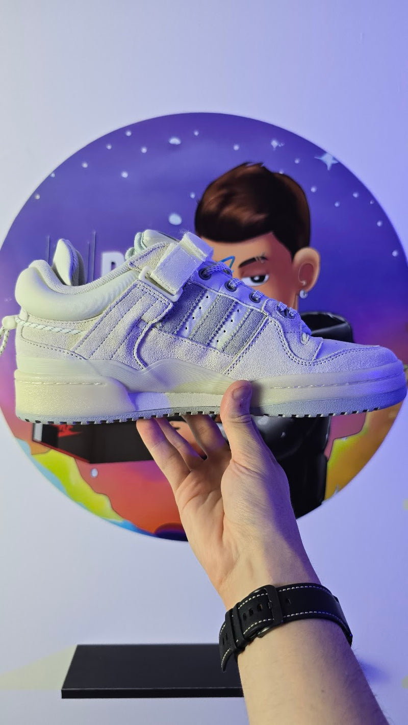 Adidas Forum x Bad Bunny 84 Blucke Low ''White'' (PRONTA ENTREGA)