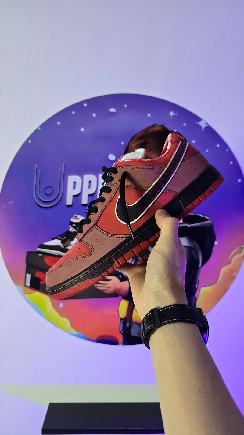 Tênis Nike Concepts x SB Dunk Low Red Lobster (PRONTA ENTREGA)