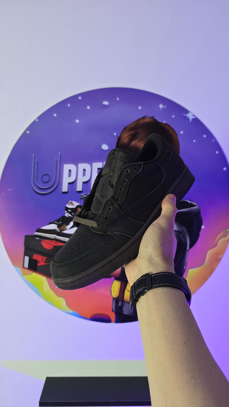 Tênis Air Jordan 1 Low Og Sp x Travis Scott Velvet Brown Marrom (PRONTA ENTREGA)