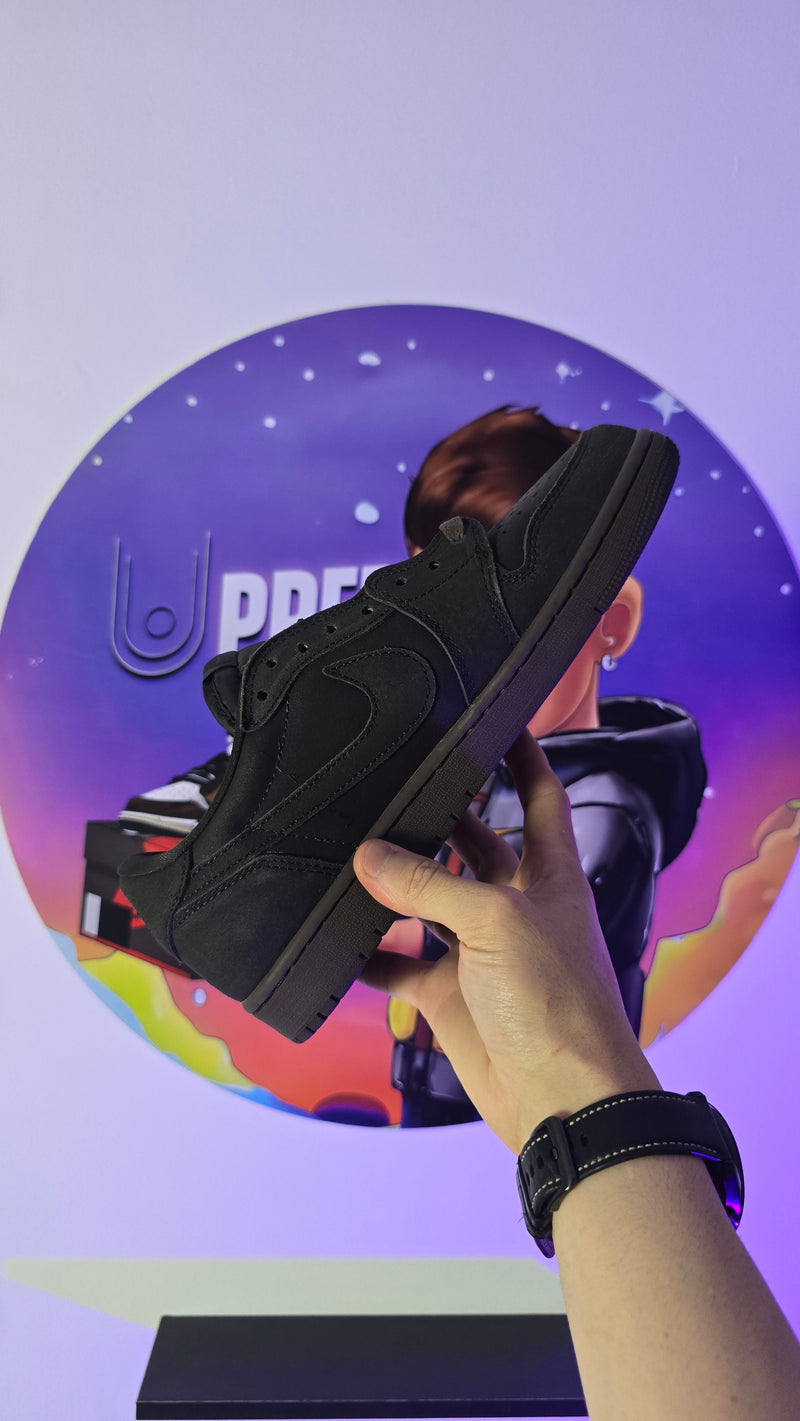 Tênis Air Jordan 1 Low Og Sp x Travis Scott Velvet Brown Marrom (PRONTA ENTREGA)