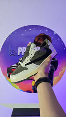 Tênis Air Jordan 1 Low Og Sp x Travis Scott Medium Olive Verde (PRONTA ENTREGA)