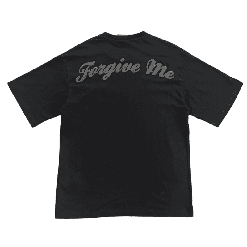 Camiseta Syna World "Forgive Me" Preta