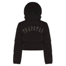 Jaqueta Feminina Trapstar Irongate Hooded Puffer Black