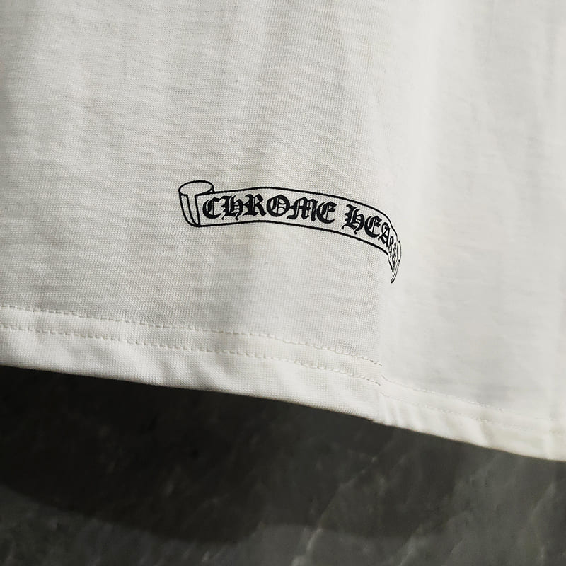 Camiseta Chrome Hearts Hollywood Plus Cross