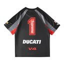 Camiseta Supreme x Ducati Soccer Jersey Preta