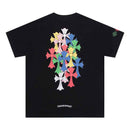 Camiseta Chrome Hearts Cross Colour Preta