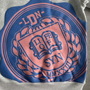 Conjunto Syna World College Logo Cinza/Rosa