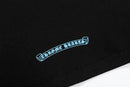 Camiseta Chrome Hearts Triple Cross Logo Preta