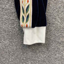 Conjunto Casablanca Veludo Logo Azul