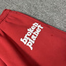 Calça Broken Planet Straight Leg Ruby Red
