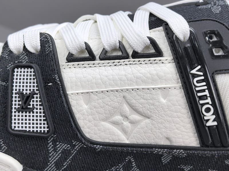 Louis Vuitton LV Trainer White Black