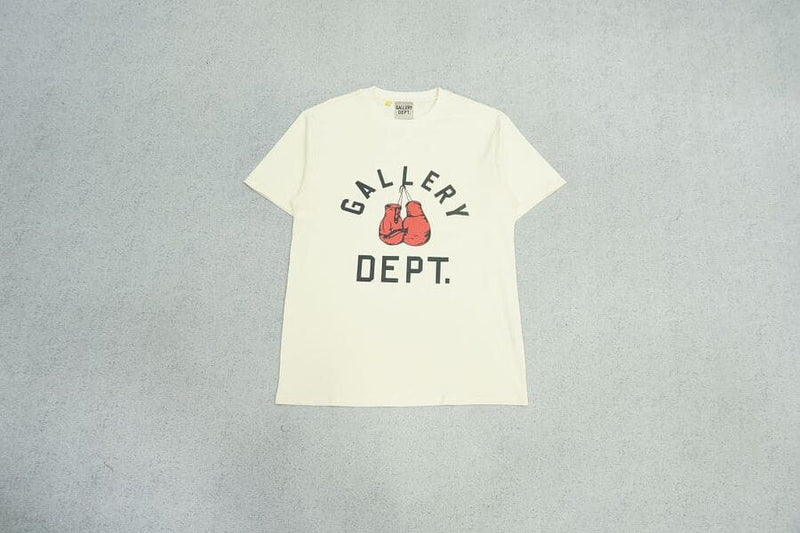 Camiseta Gallery Dept. Boxing Vintage Beje