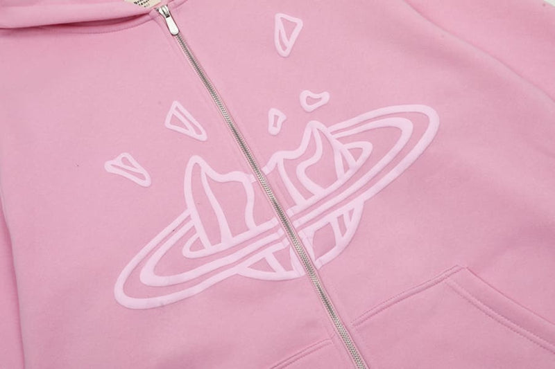 Moletom Broken Planet Candy Pink